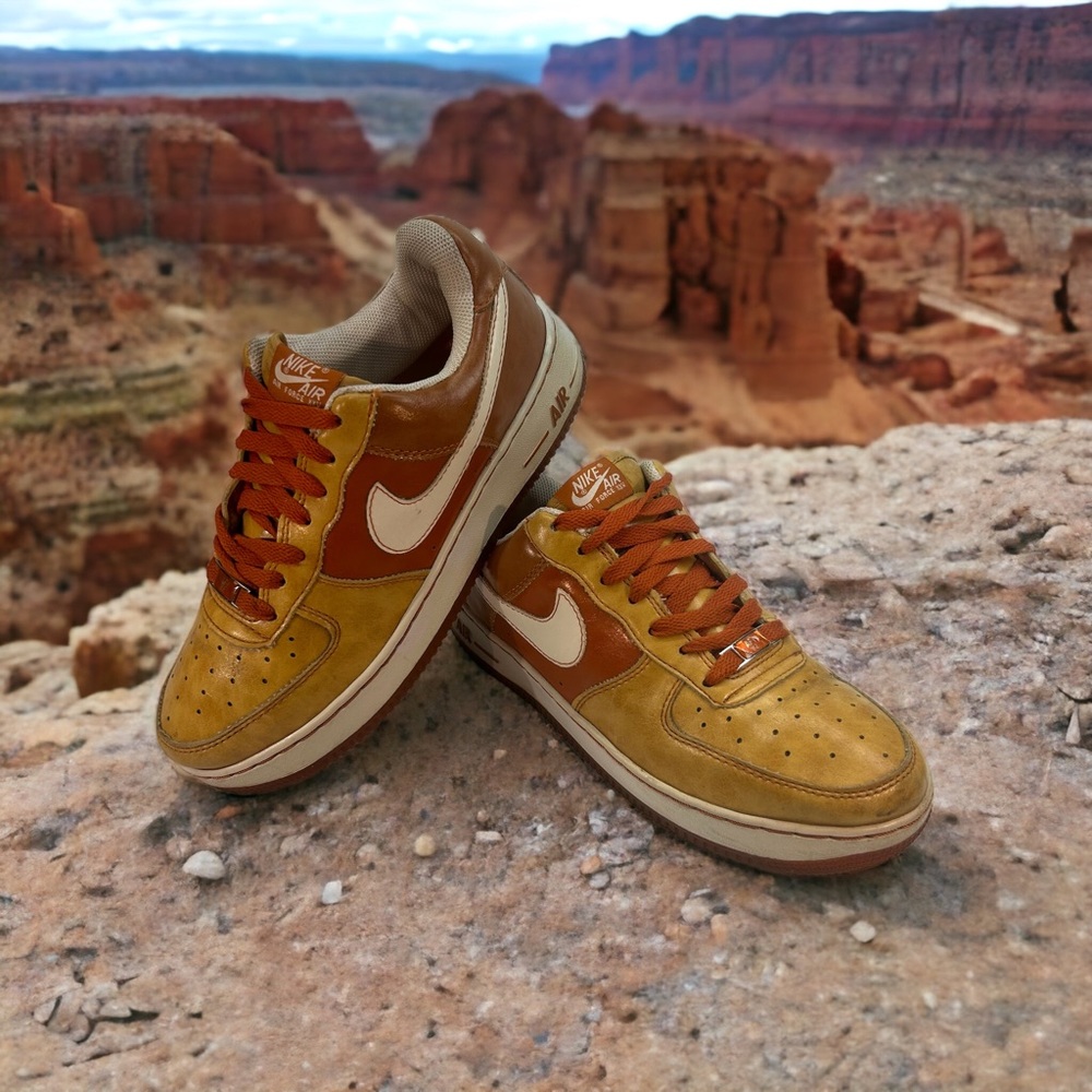 Nike Air Force 1 Cloverdale Park sienna desert orange Womens 6.5 315115-717
